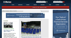 Desktop Screenshot of csimarket.com