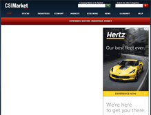 Tablet Screenshot of csimarket.com